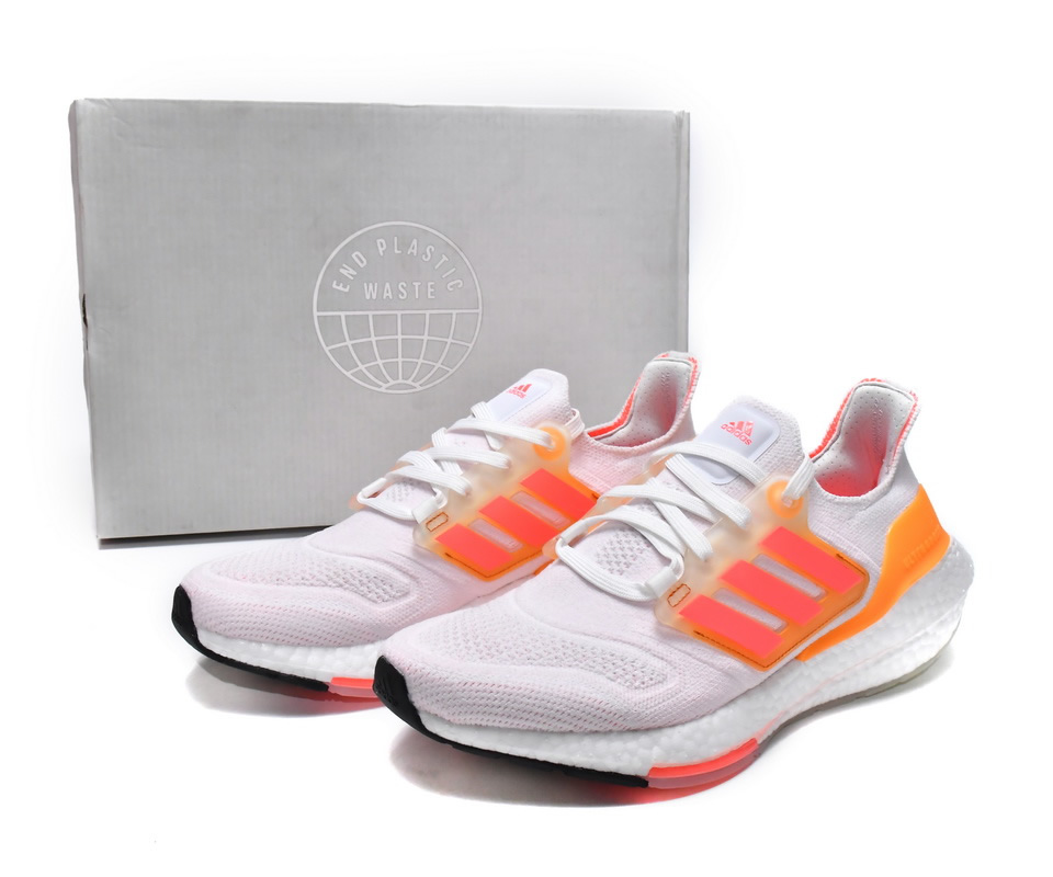 Adidas Ultraboost Wmns White Flash Orange 2022 Gx5595 7 - www.kickbulk.cc