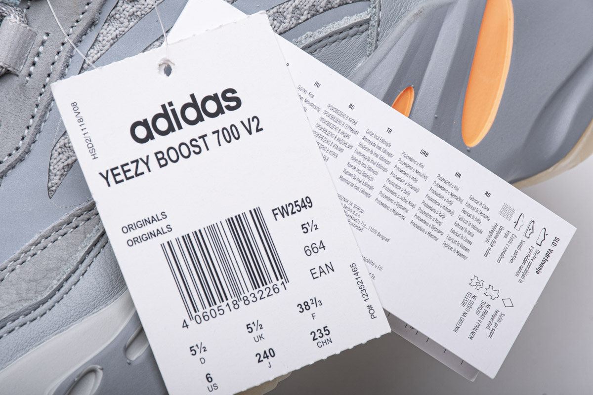 Adidas Yeezy Boost 700 V2 Inertia Outfits On Feet Fw2549 19 - www.kickbulk.cc