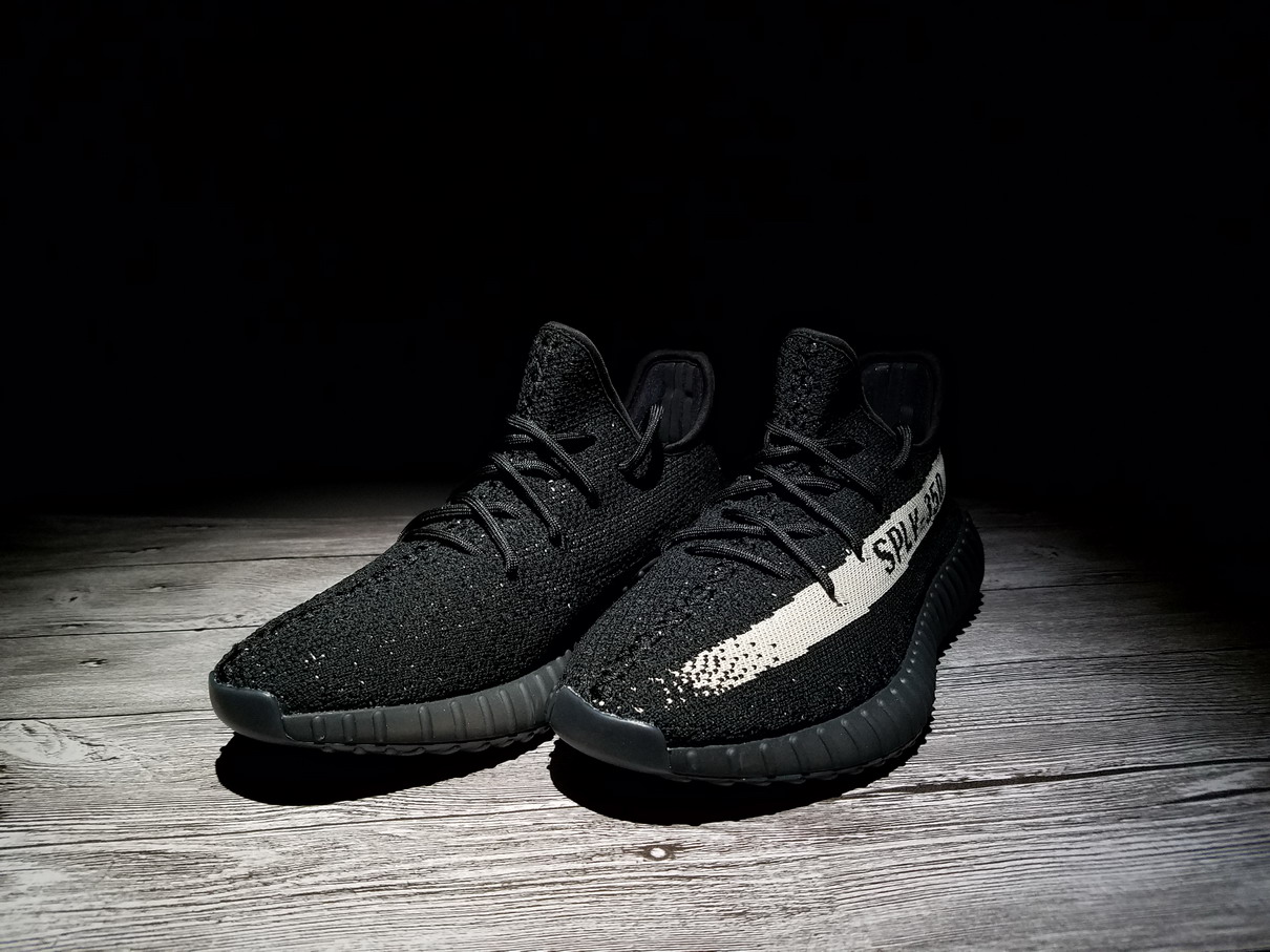 Adidas Originals Yeezy Boost 350 V2 Black White By1604 11 - www.kickbulk.cc