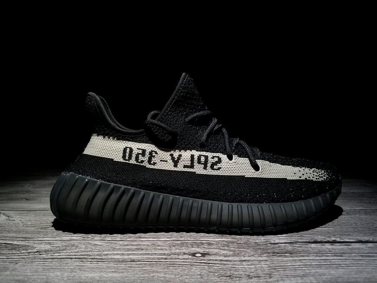 Adidas Originals Yeezy Boost 350 V2 Black White By1604 12 - www.kickbulk.cc