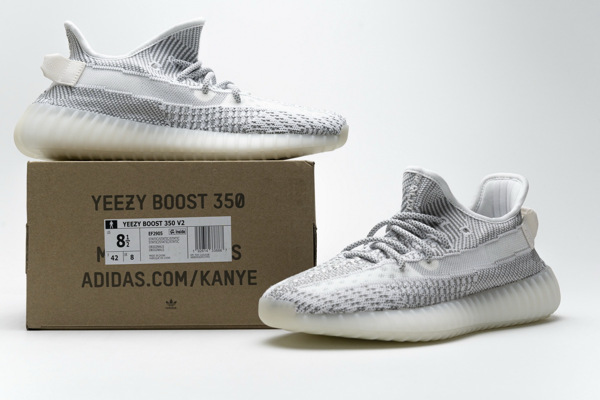 Adidas Yeezy Boost 350 V2 Static Non Reflective Ef2905 10 - www.kickbulk.cc