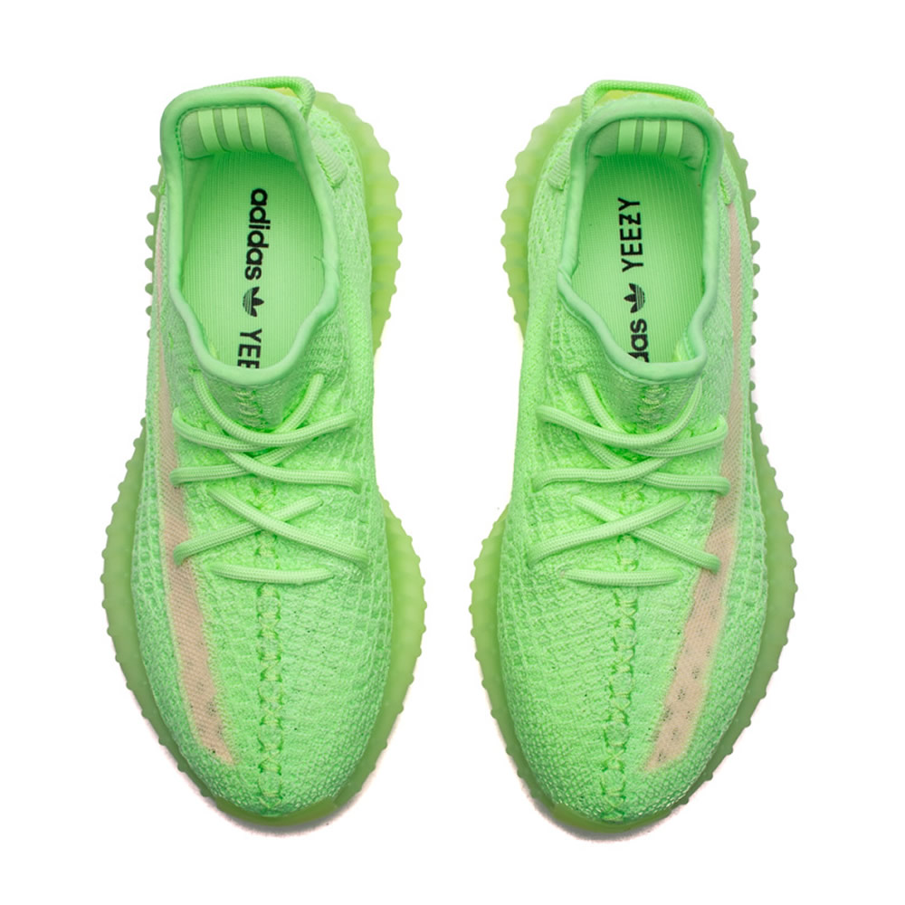 Yeezy Boost 350 V2 Glow In The Dark Green Eg5293 2 - www.kickbulk.cc