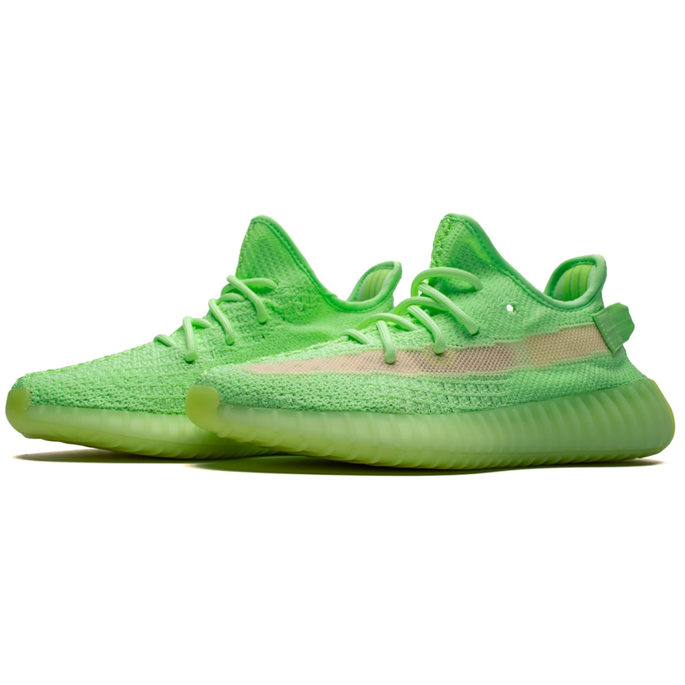 Yeezy Boost 350 V2 Glow In The Dark Green Eg5293 4 - www.kickbulk.cc