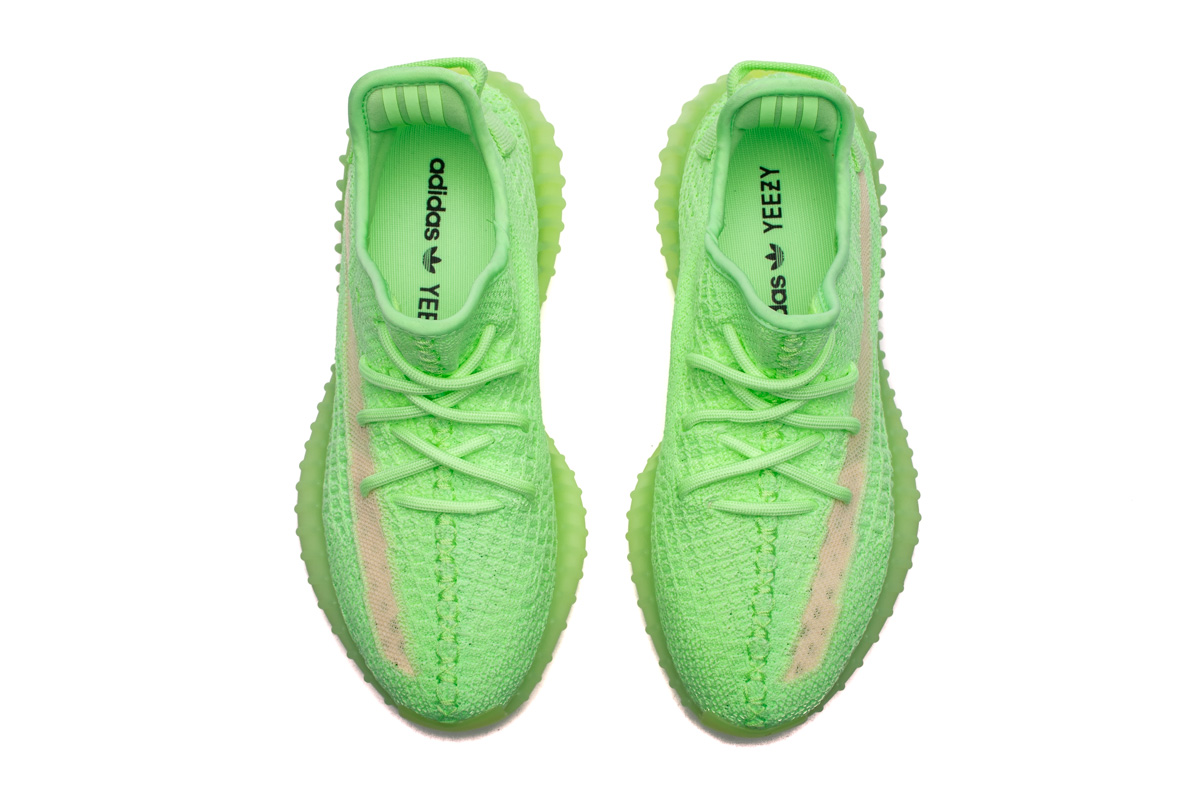 Yeezy Boost 350 V2 Glow In The Dark Green Eg5293 Kickbulk Footwear Wholesale 4 - www.kickbulk.cc