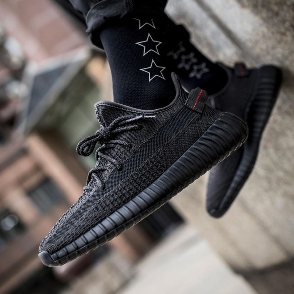 Adidas Yeezy Boost 350 V2 Static Black Non Reflective Fu9006 6 - www.kickbulk.cc