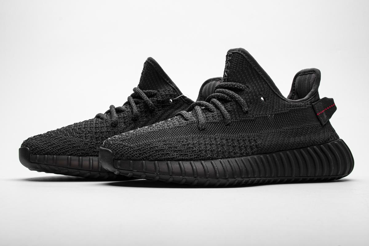 Adidas Yeezy Boost 350 V2 Static Black Non Reflective Fu9006 8 - www.kickbulk.cc