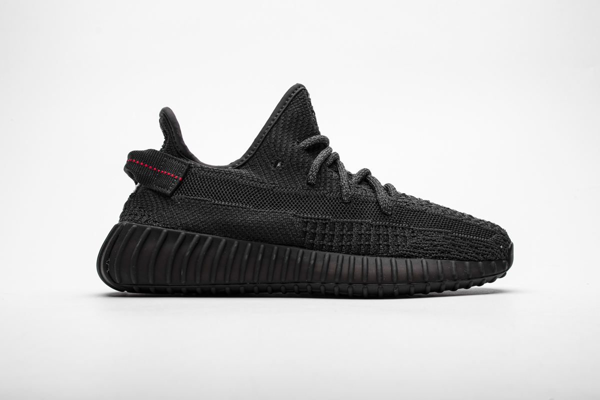 Adidas Yeezy Boost 350 V2 Static Black Non Reflective Fu9006 9 - www.kickbulk.cc