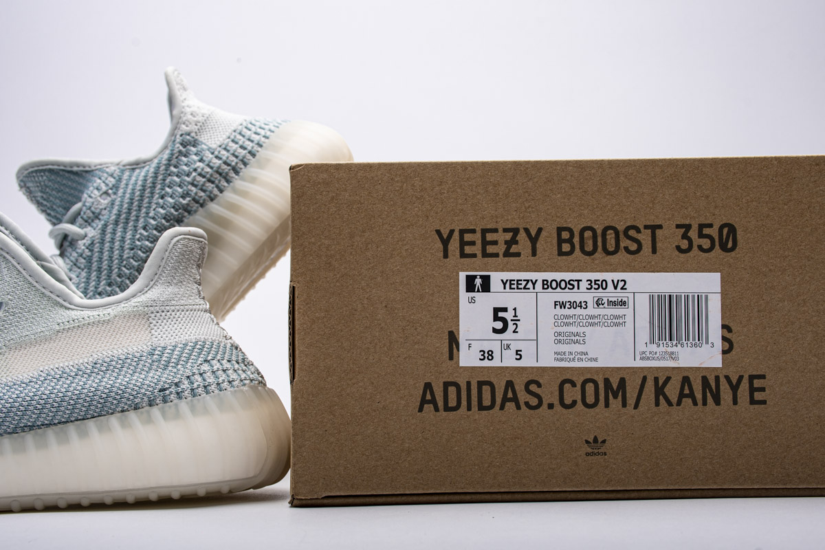 Adidas Yeezy Boost 350 V2 Cloud White Non Reflective Fw3043 Kickbulk 5 - www.kickbulk.cc