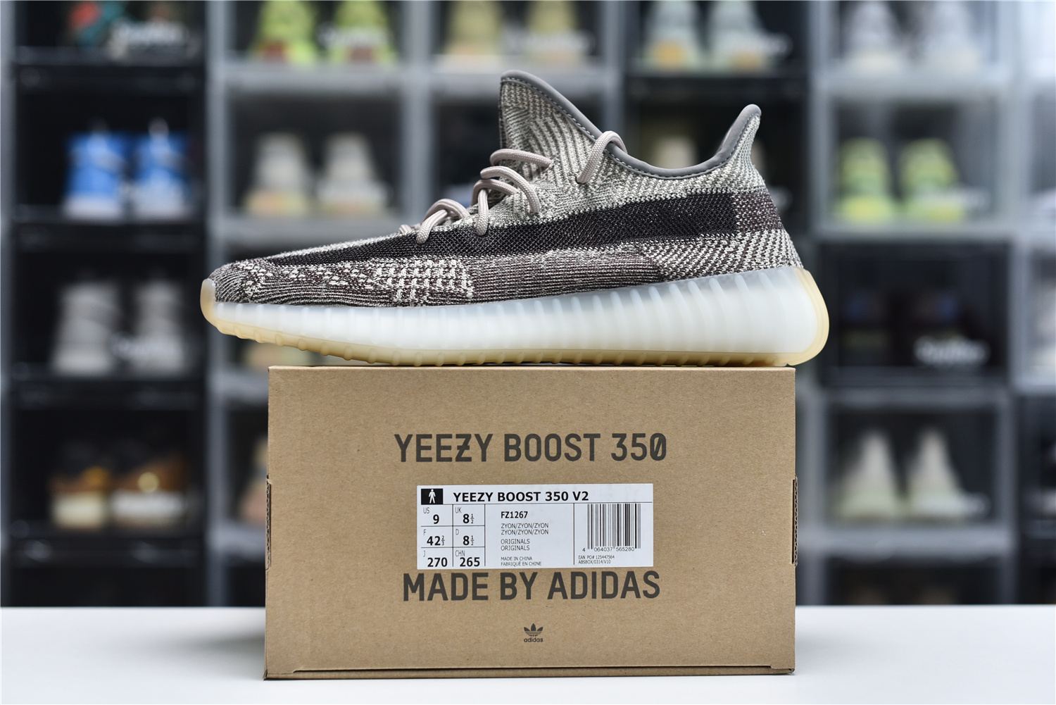 Adidas Yeezy Boost 350 V2 Zyon Fz1267_kickbulk 7 - www.kickbulk.cc