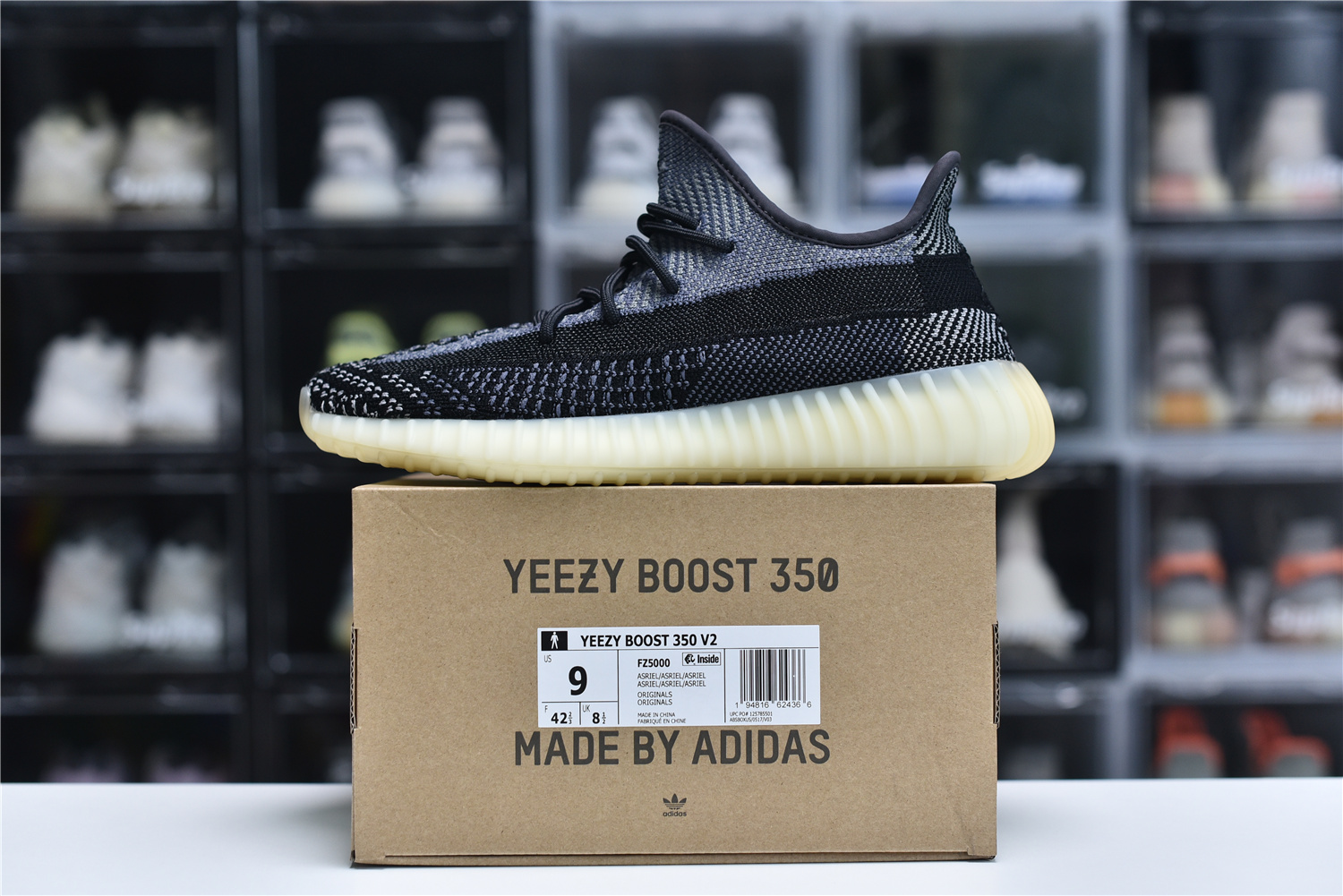 Addidas Yeezy Boost 350 V2 Carbon Asriel Fz5000 Kickbulk New Release Date 10 - www.kickbulk.cc