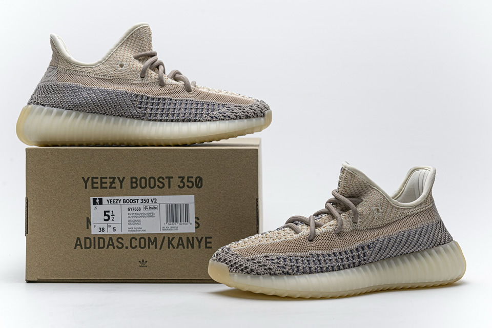 Adidas Yeezy Boost 350 V2 Ashpea Gy7658  3 - www.kickbulk.cc