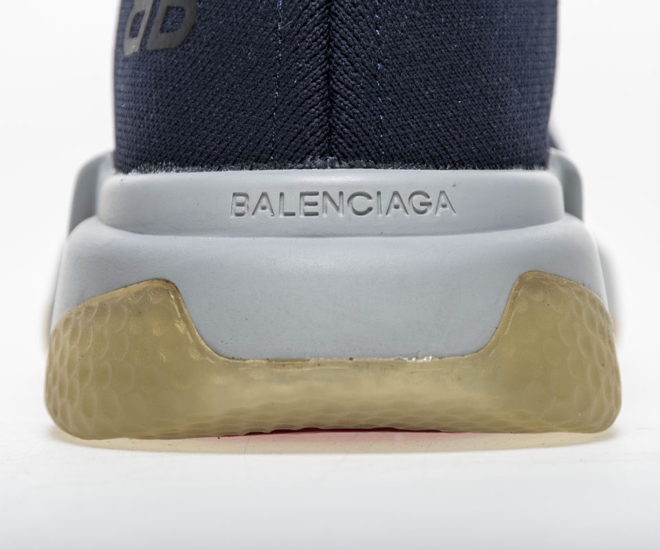 Balenciaga Speed Runner Tess S Gomma Maille Noir Sneaker Navy Blue 494484w05g01001 11 - www.kickbulk.cc
