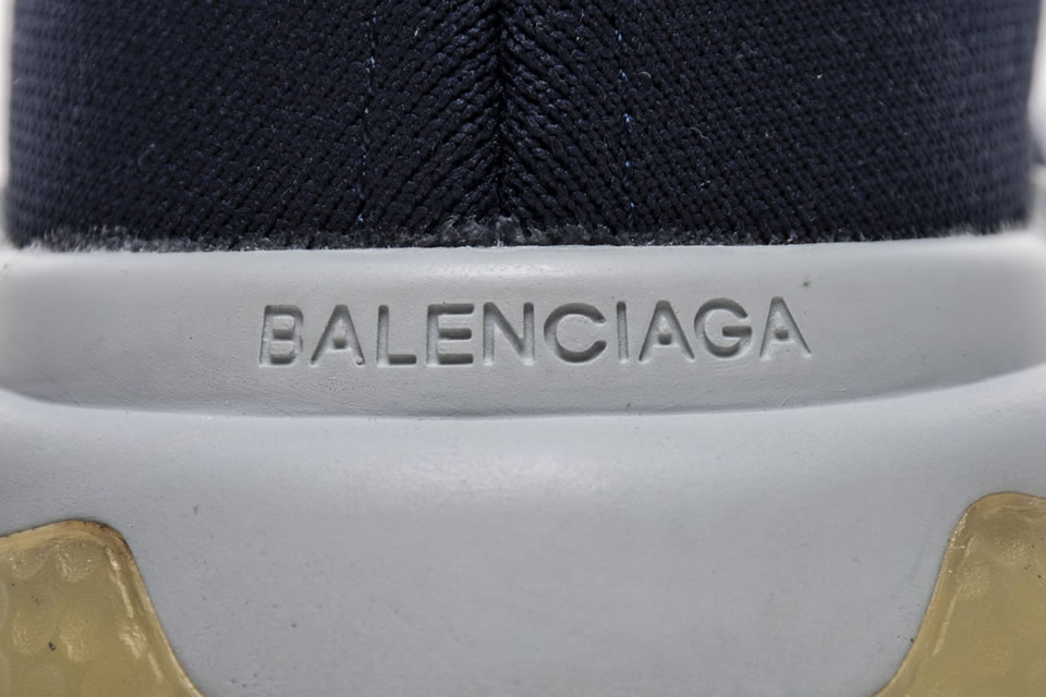 Balenciaga Speed Runner Tess S Gomma Maille Noir Sneaker Navy Blue 494484w05g01001 15 - www.kickbulk.cc