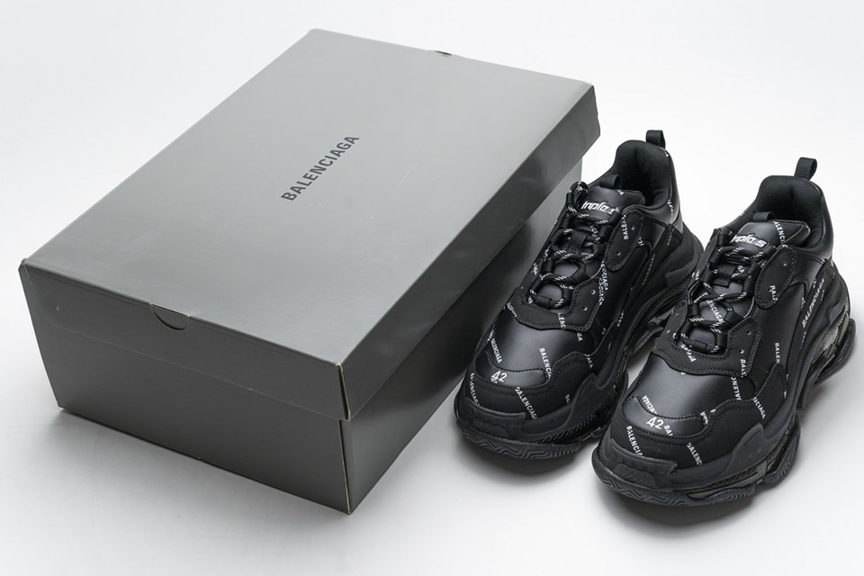 Balenciaga Triple S Letter Black 524039w09e12021 5 - www.kickbulk.cc