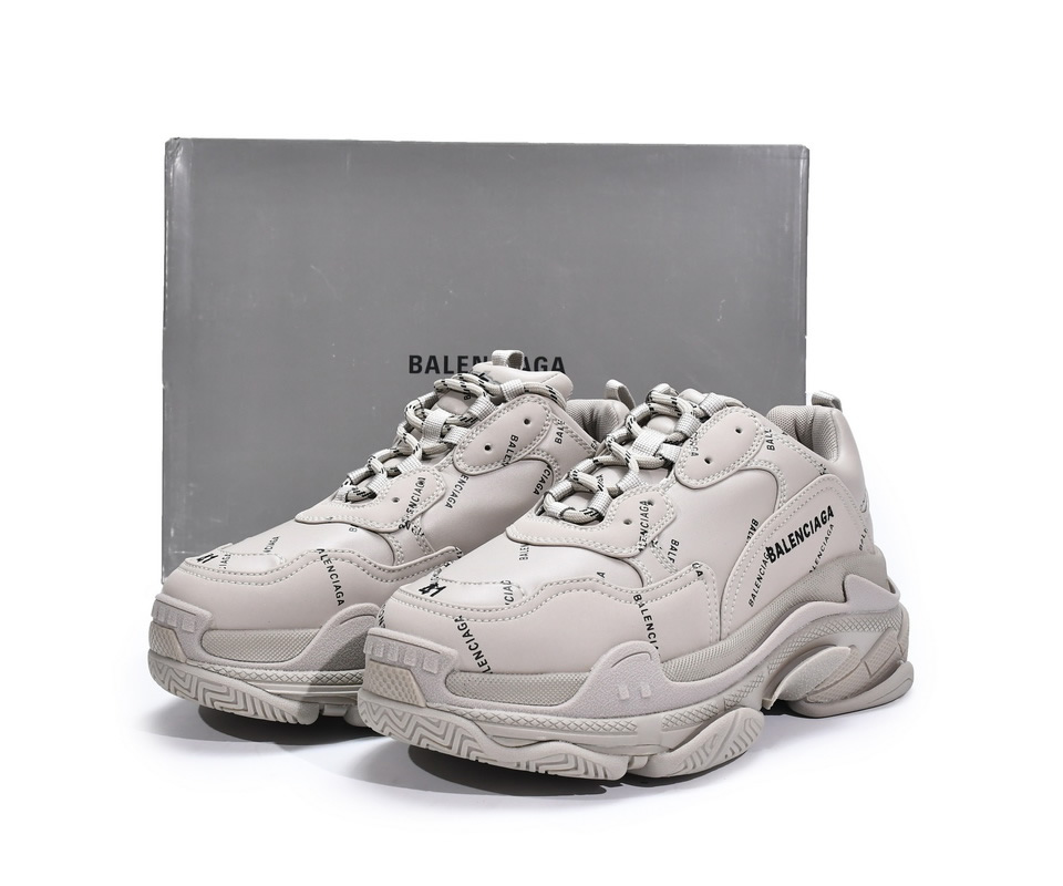 Balenciaga Triple S Letter Beige 524039w2fa19710 3 - www.kickbulk.cc