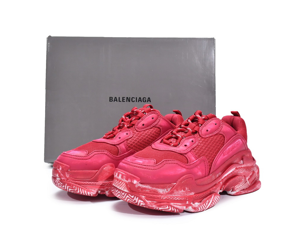 Balenciaga Triple S Dark Red 524039w3cn36000 2 - www.kickbulk.cc