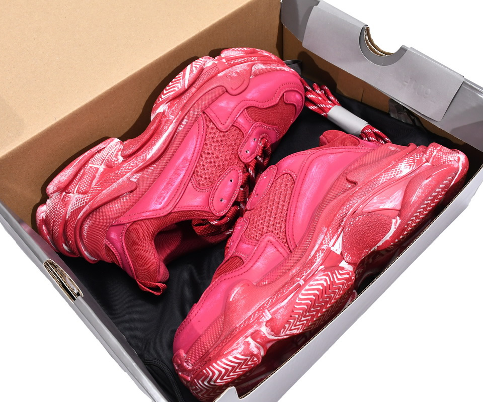 Balenciaga Triple S Dark Red 524039w3cn36000 4 - www.kickbulk.cc