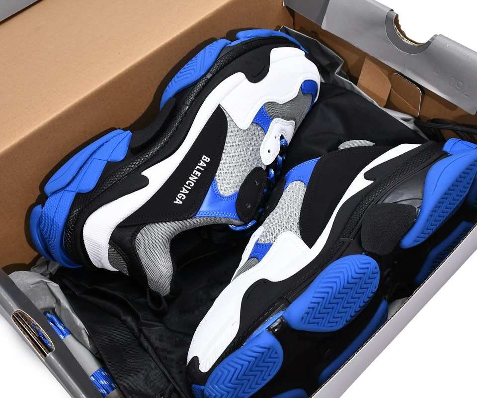 Balenciaga Triple S Black White Blue 536737w2ca14124 4 - www.kickbulk.cc