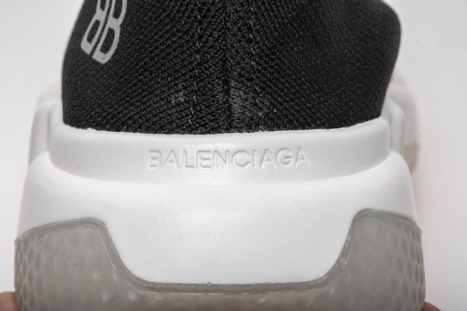 Balenciaga Speed Runner Tess S Gomma Maille Noir Rouge Sneaker 541218w05g01699 12 - www.kickbulk.cc
