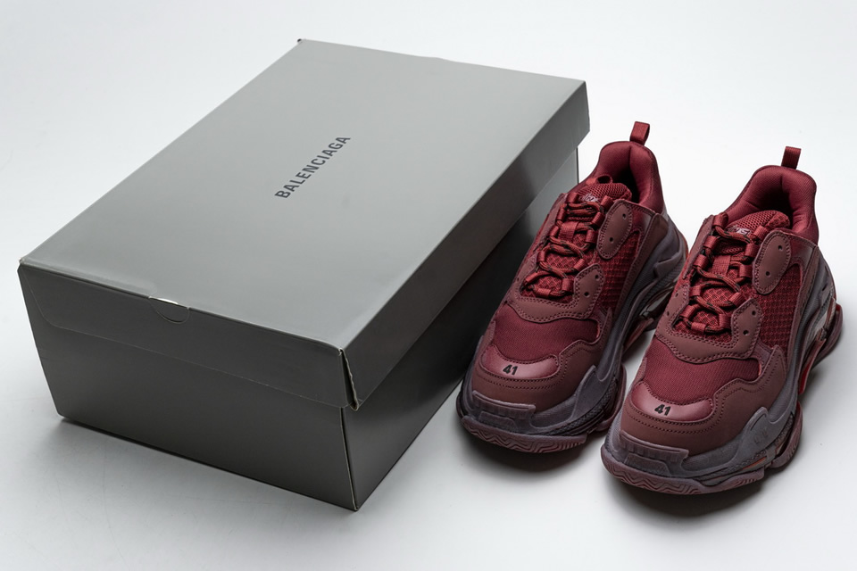 Balenciaga Triple S Red Wine 541624w09e11628 4 - www.kickbulk.cc