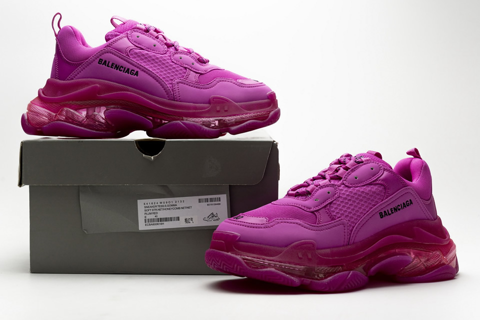 Balenciaga Triple S Plum Red 541624w09o12132 3 - www.kickbulk.cc