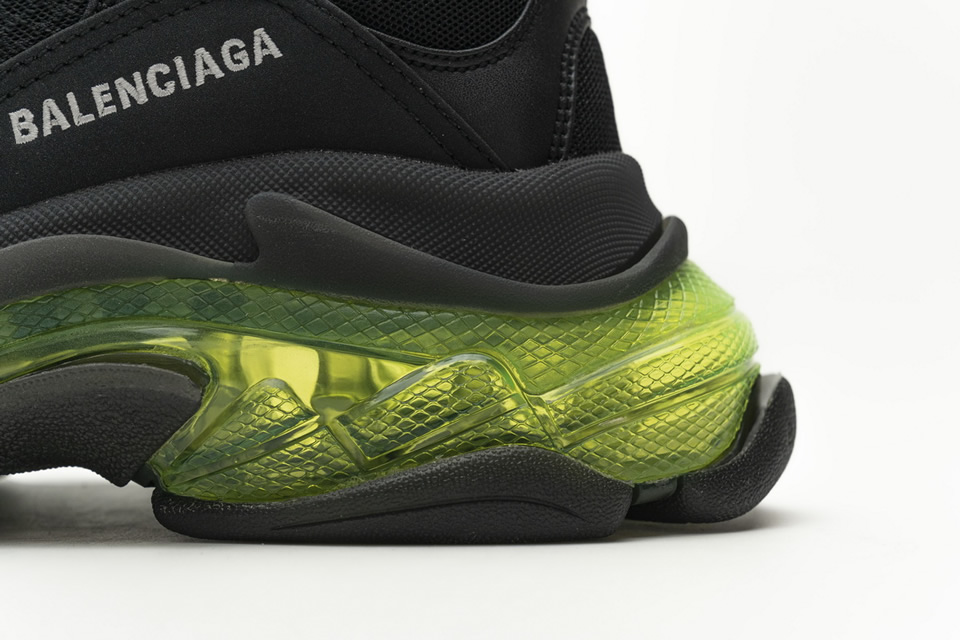 Balenciaga Triple S Black Green 541624w09o12140 18 - www.kickbulk.cc