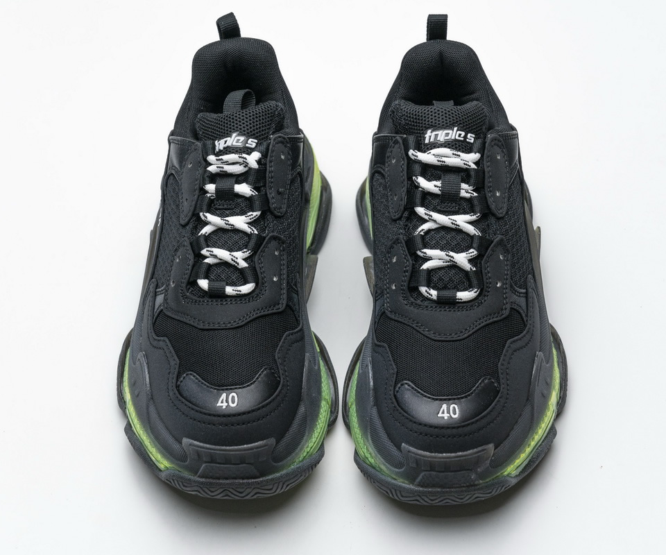 Balenciaga Triple S Black Green 541624w09o12140 2 - www.kickbulk.cc