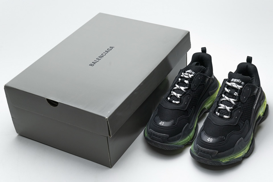 Balenciaga Triple S Black Green 541624w09o12140 5 - www.kickbulk.cc