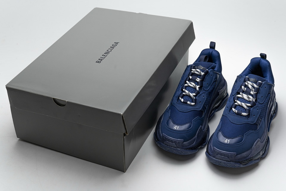 Balenciaga Triple S Dark Blue 541624w09o14107 4 - www.kickbulk.cc