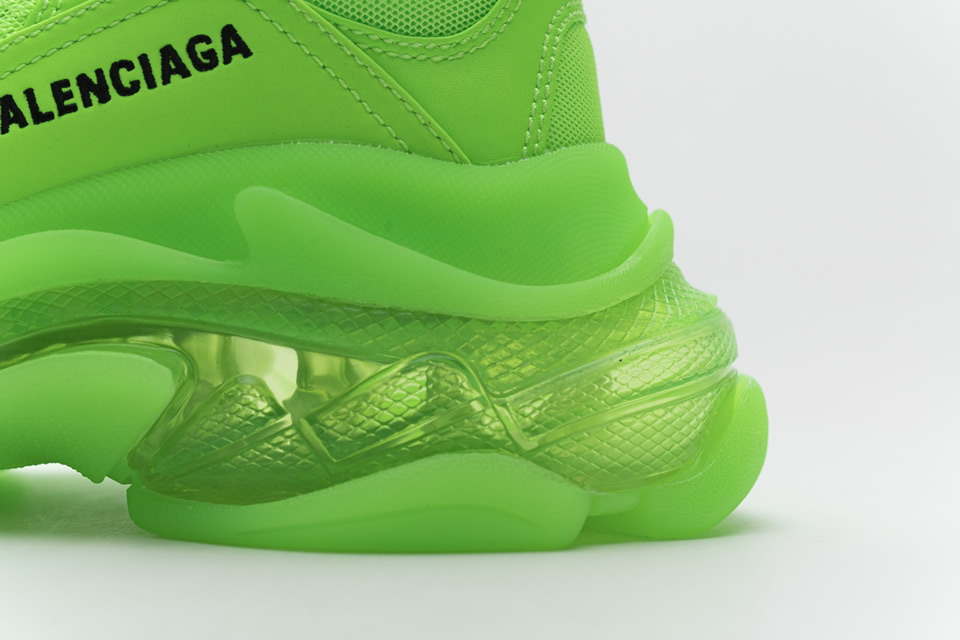 Balenciaga Triple S Fluorescent Green 544351w09o13802 12 - www.kickbulk.cc