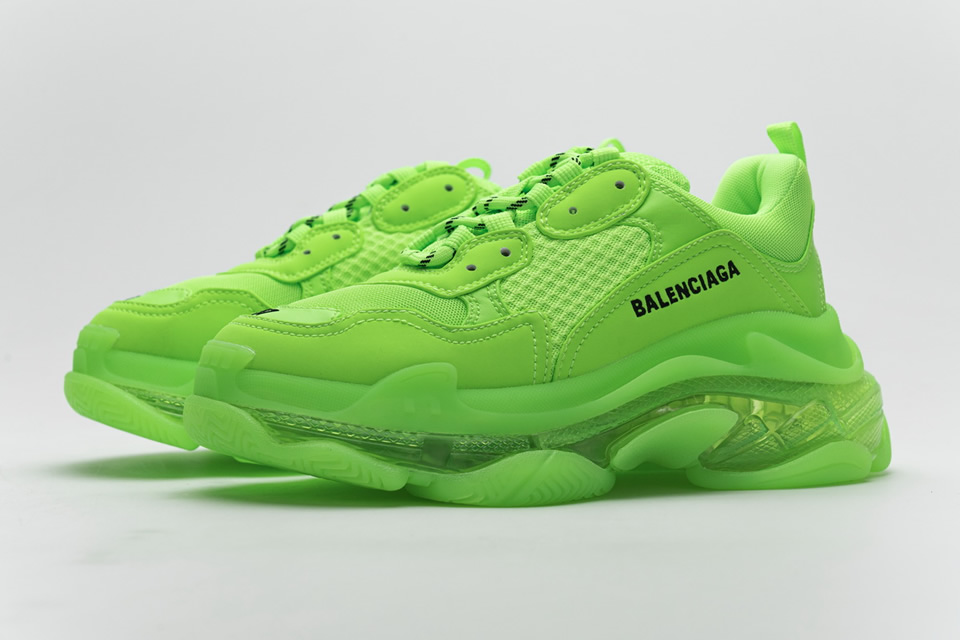 Balenciaga Triple S Fluorescent Green 544351w09o13802 4 - www.kickbulk.cc