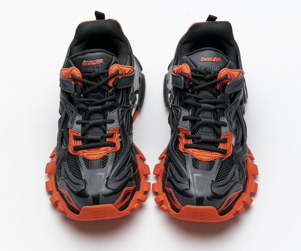 Balenciaga Track 2 Sneaker Dark Grey Orange 570391w2gn12002 2 - www.kickbulk.cc