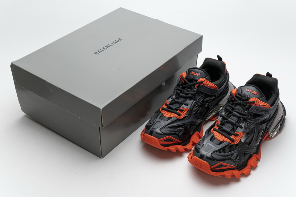 Balenciaga Track 2 Sneaker Dark Grey Orange 570391w2gn12002 5 - www.kickbulk.cc