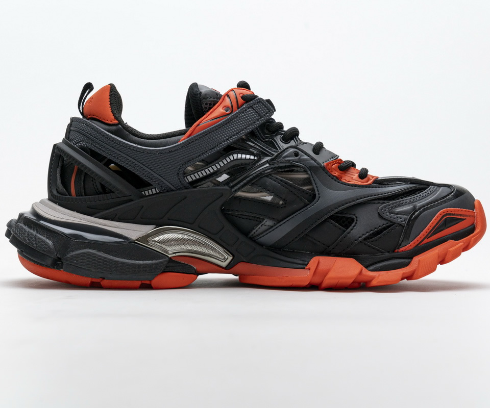 Balenciaga Track 2 Sneaker Dark Grey Orange 570391w2gn12002 8 - www.kickbulk.cc