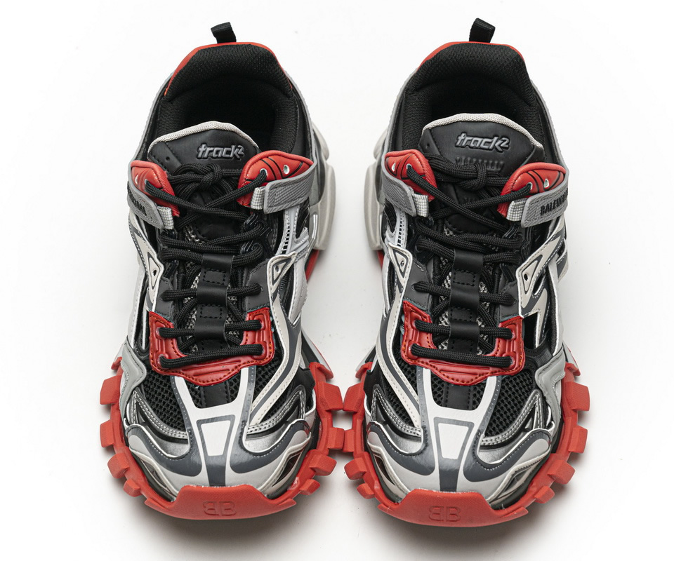 Balenciaga Track 2 Sneaker Grey Red 570391w2gn31003 2 - www.kickbulk.cc