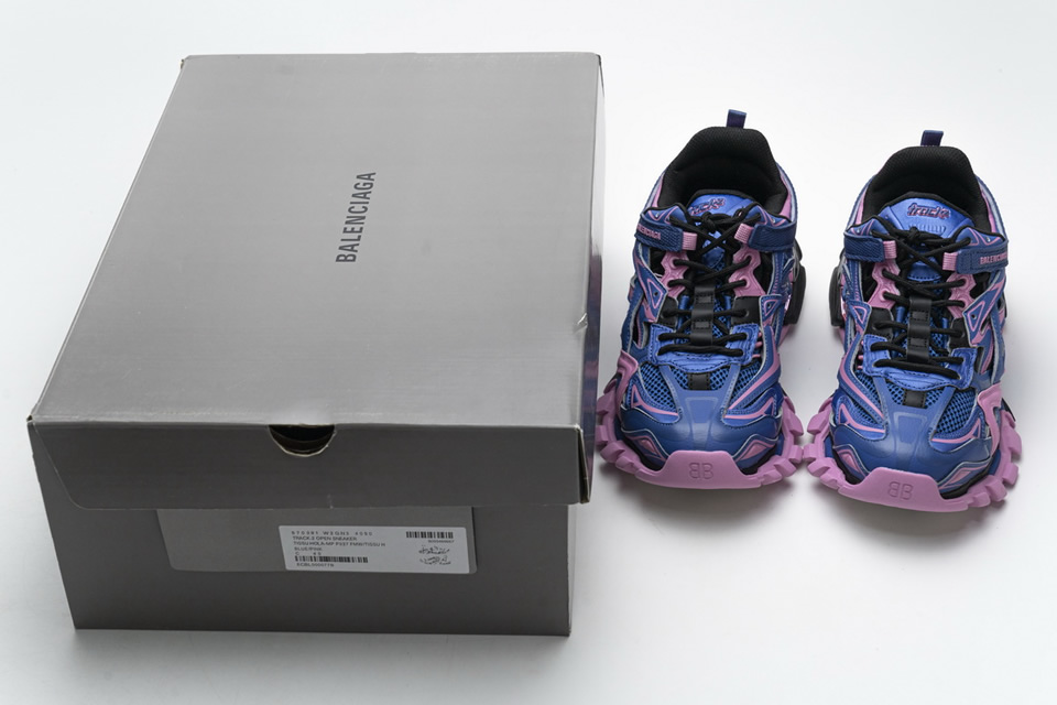 Blenciaga Track 2 Sneaker Blue Pink 570391w2gn34050 5 - www.kickbulk.cc