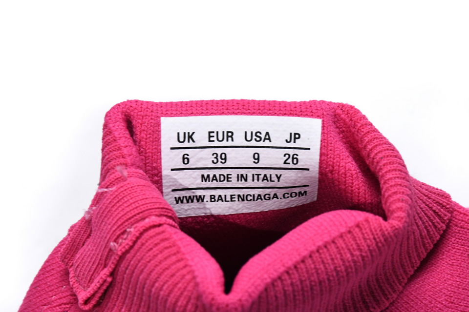 Balenciaga Speed 2 Sneaker Pink 617196w17021015 16 - www.kickbulk.cc