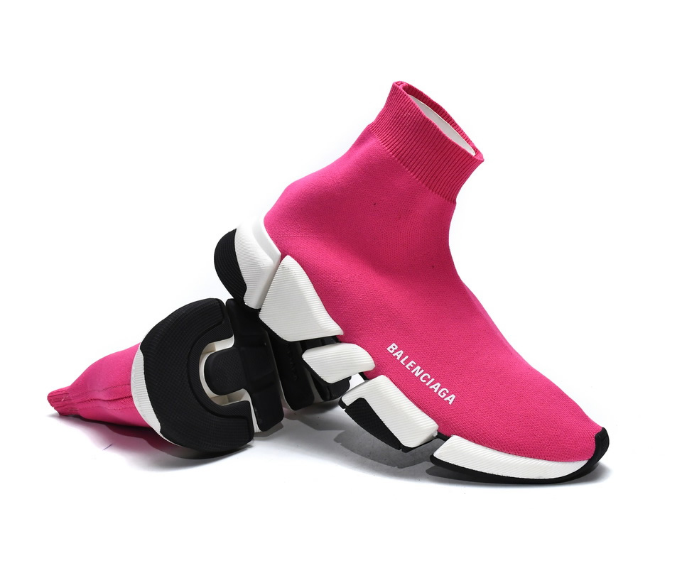 Balenciaga Speed 2 Sneaker Pink 617196w17021015 2 - www.kickbulk.cc