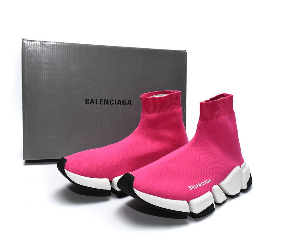 Balenciaga Speed 2 Sneaker Pink 617196w17021015 4 - www.kickbulk.cc