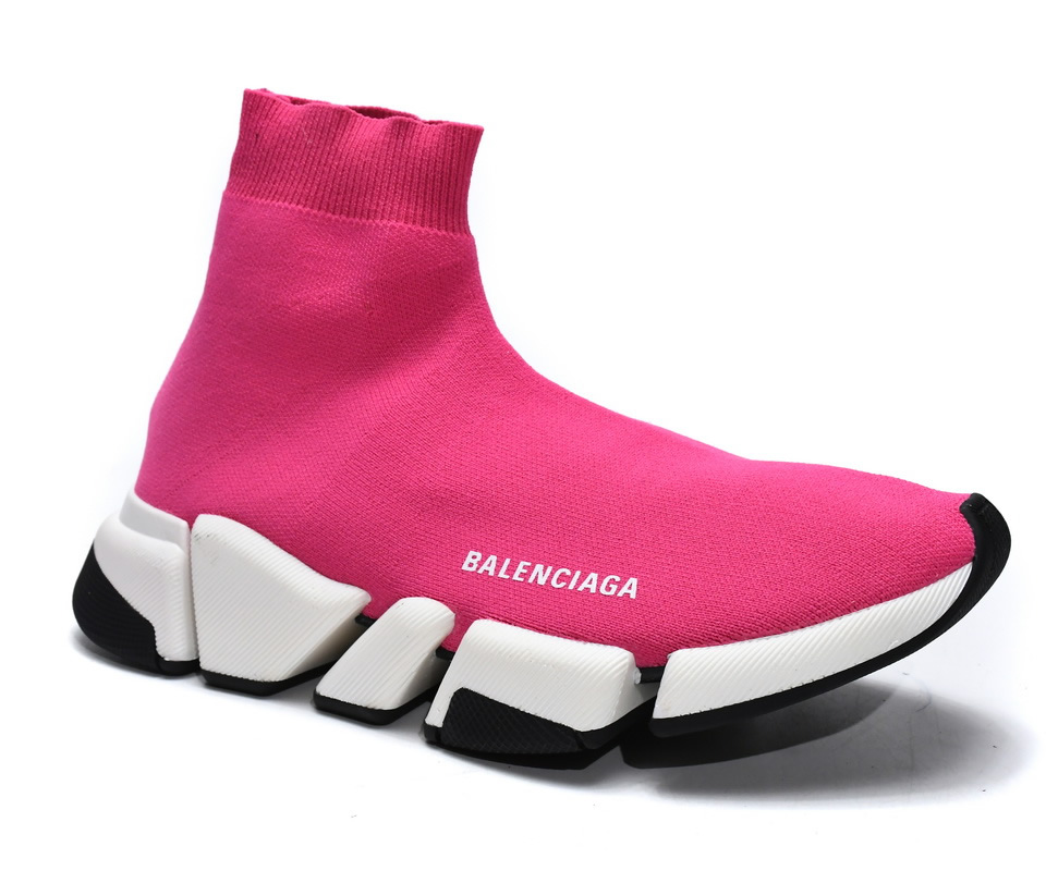 Balenciaga Speed 2 Sneaker Pink 617196w17021015 5 - www.kickbulk.cc