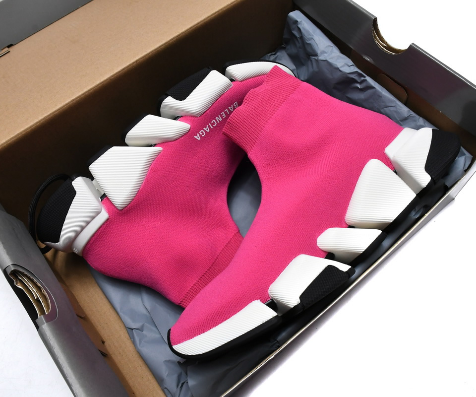 Balenciaga Speed 2 Sneaker Pink 617196w17021015 7 - www.kickbulk.cc