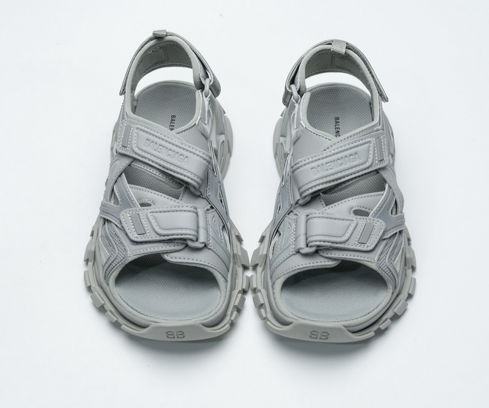 Balenciaga Track Sandal Grey 617542w2cc11203 2 - www.kickbulk.cc