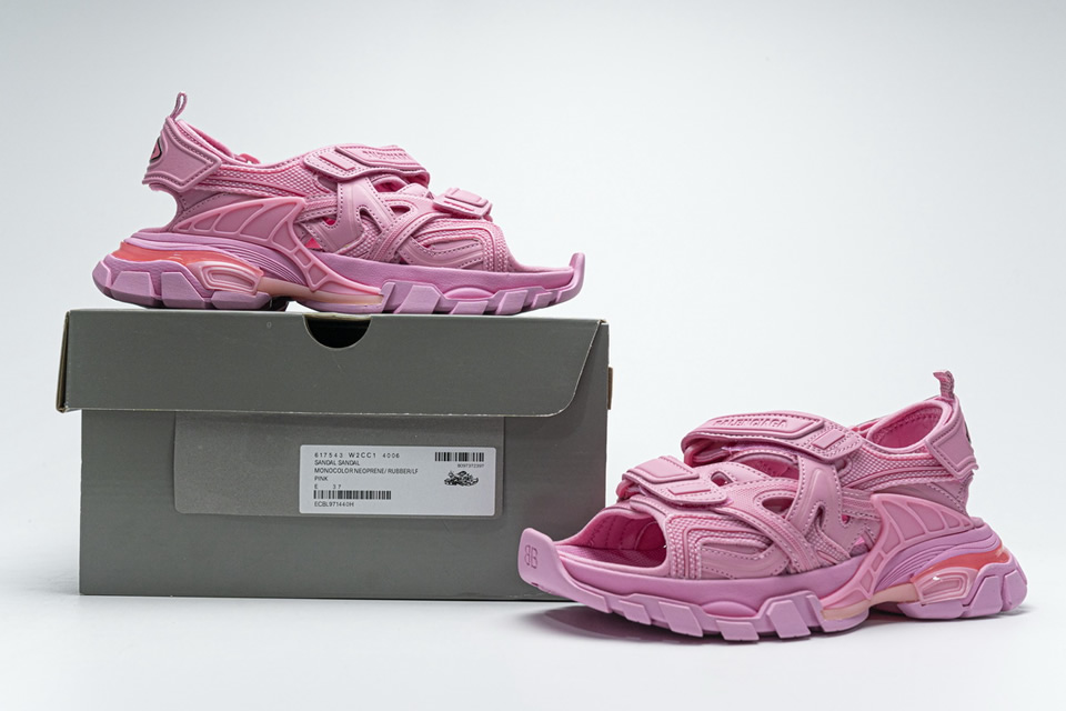Balenciaga Track Sandal Pink 617543w2cc14006 3 - www.kickbulk.cc