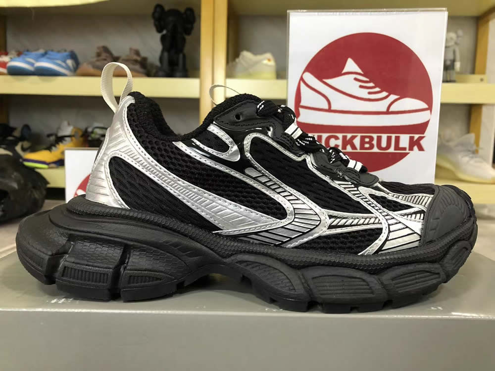 Balenciaga Runner Sneaker Black Silver 734733w3rb50218 6 - www.kickbulk.cc