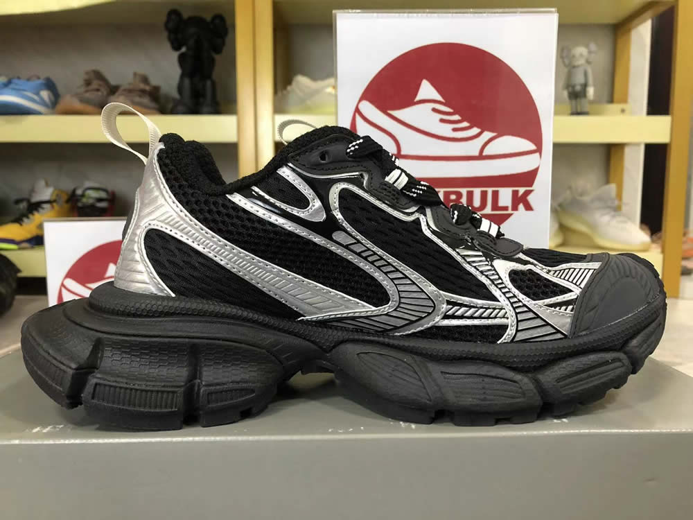 Balenciaga Runner Sneaker Black Silver 734733w3rb50218 9 - www.kickbulk.cc