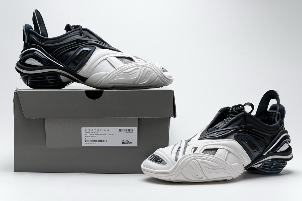 Balenciaga Tyrex 5.0 Sneaker Black White 3 - www.kickbulk.cc