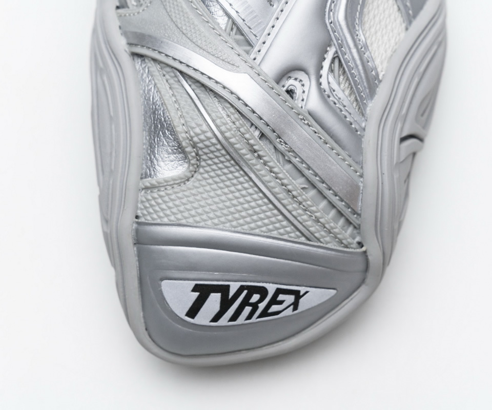 Balenciaga Tyrex 5.0 Sneaker Silver 15 - www.kickbulk.cc