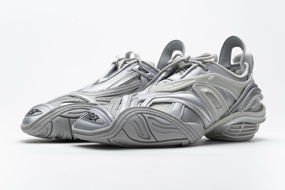 Balenciaga Tyrex 5.0 Sneaker Silver 3 - www.kickbulk.cc