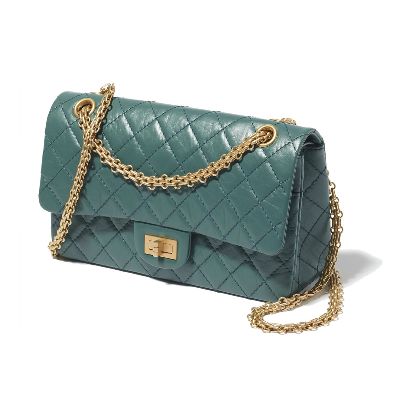 Chanel Handbag Dark Green 2 - www.kickbulk.cc