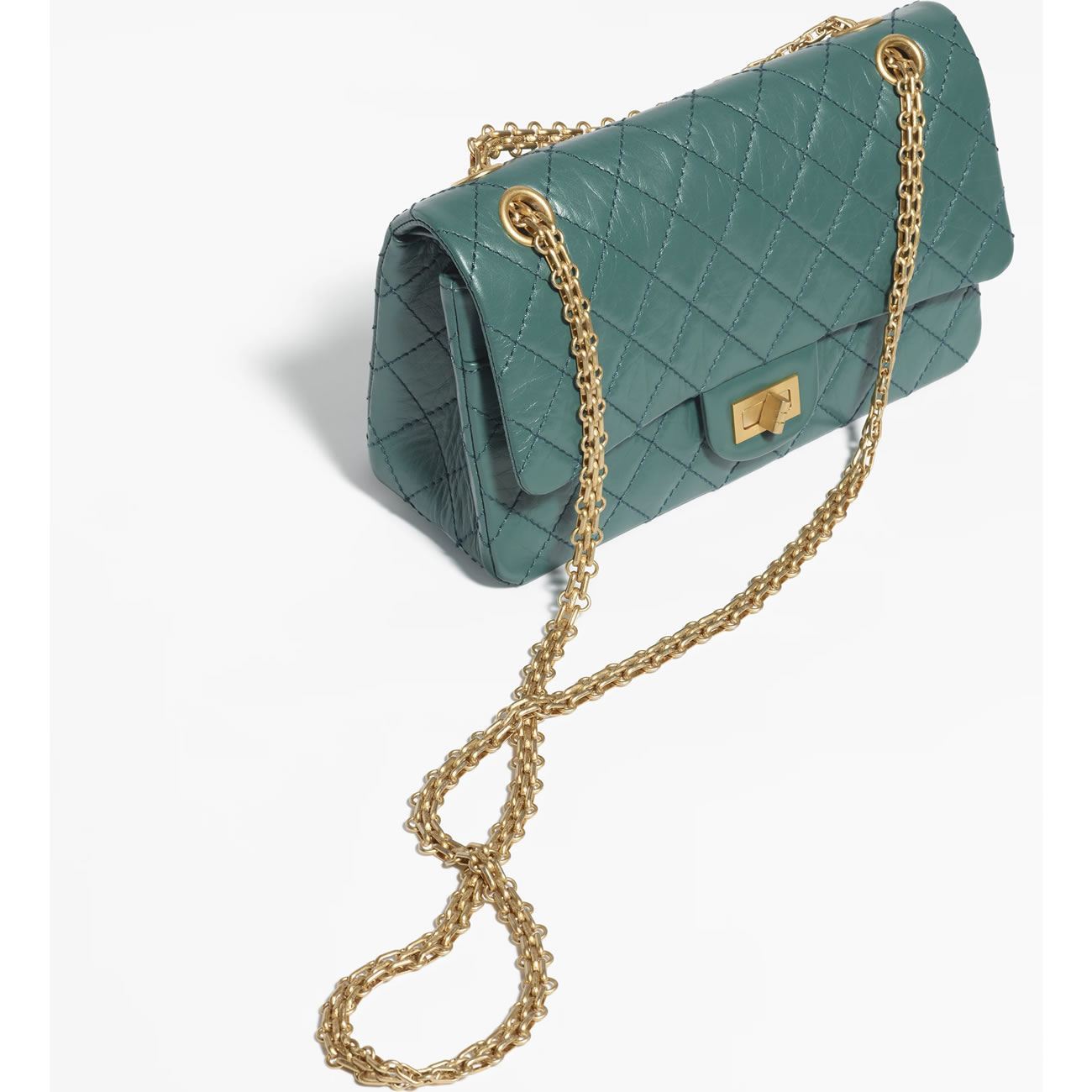 Chanel Handbag Dark Green 3 - www.kickbulk.cc